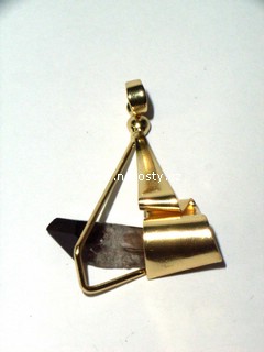 smoky quartz, pendant