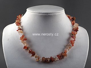 carnelian, necklace