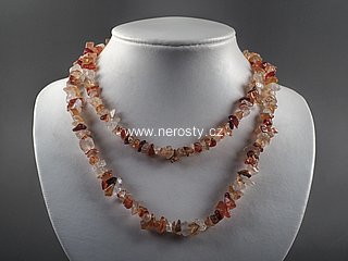 carnelian, necklace