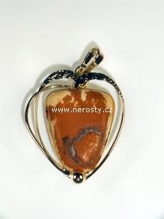 kalahari jasper, pendant