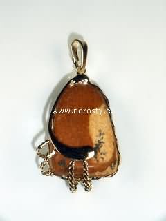 kalahari jasper, pendant