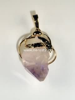 amethyst, pendant