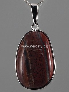 jasper, pendant