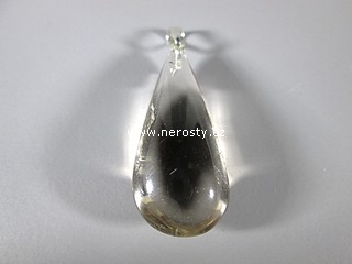 smoky quartz, raindrop