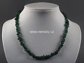 aventurine, necklase