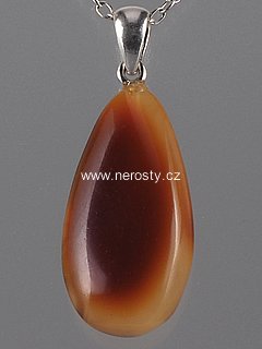 amber, pendant