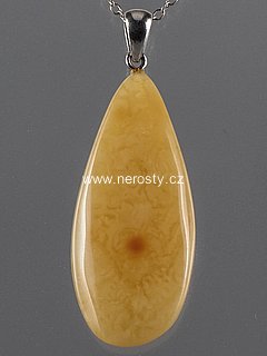 amber, pendant