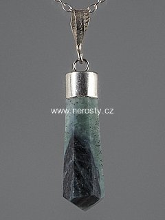 aquamarine, pendant