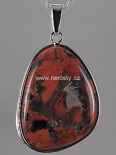 jasper, pendant