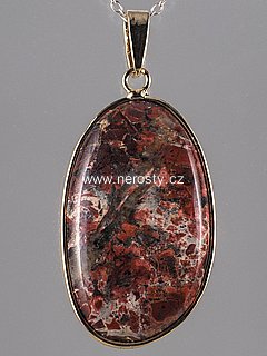 jasper, pendant