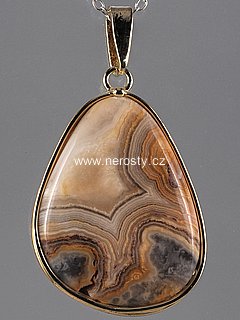 agate, pendant