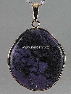 sugilite, pendant