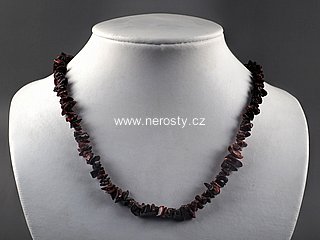 red tiger eye, necklace