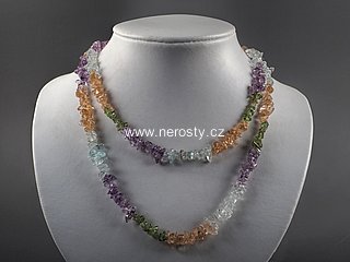 mix of stones, necklace