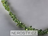 peridote, necklace