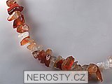 carnelian, necklace