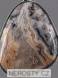 agate, pendant