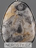 agate, pendant