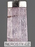 kunzite, pendant