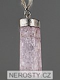 kunzite, pendant