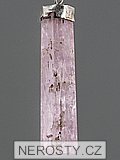 kunzite, pendant