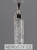 rock crystal, pendant