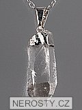 rock crystal, pendant