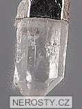 rock crystal, pendant