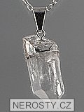 rock crystal, pendant