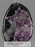 charoite, pendant